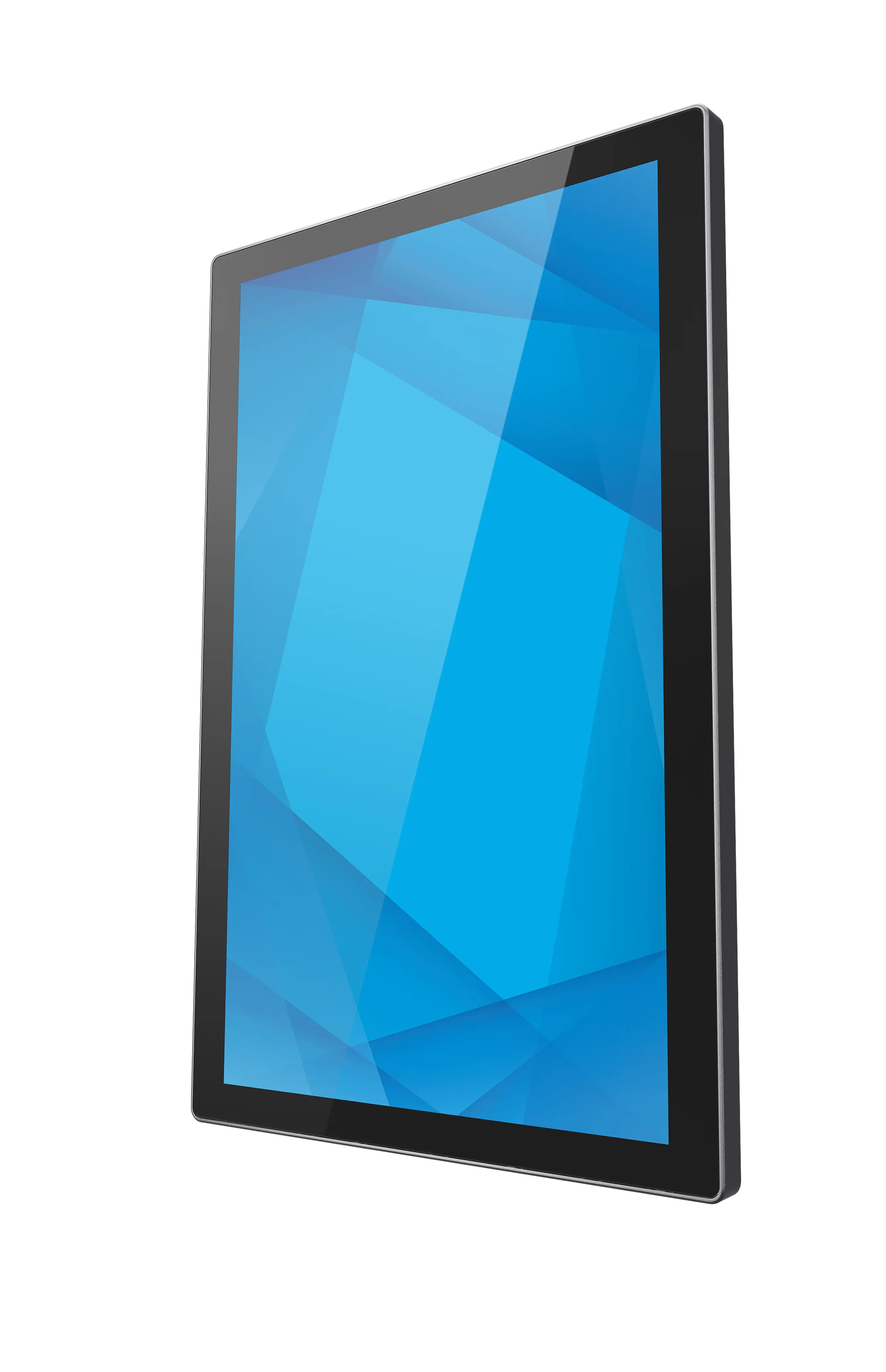 Touchscreen monitors Image of cable management on razor-thin 10-inch monitor
